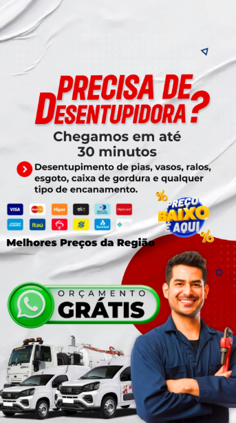 desentupidora df